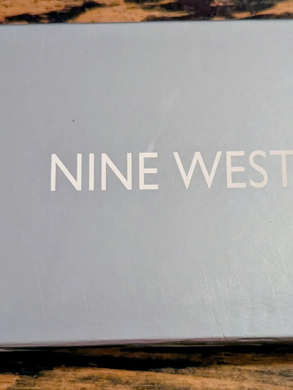 Nine West Red Fold-Over Wallet with Logo Detail